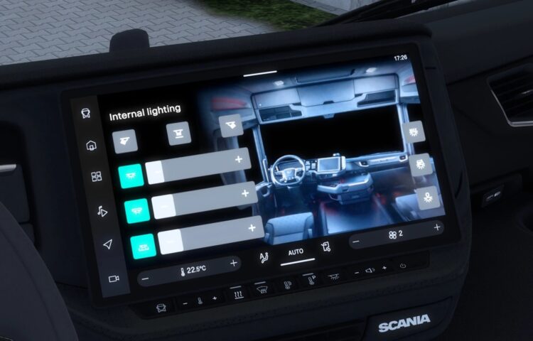 Realistic Scania SmartDash v1.61