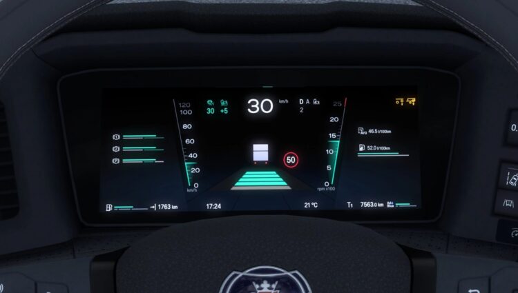 Realistic Scania SmartDash v1.61