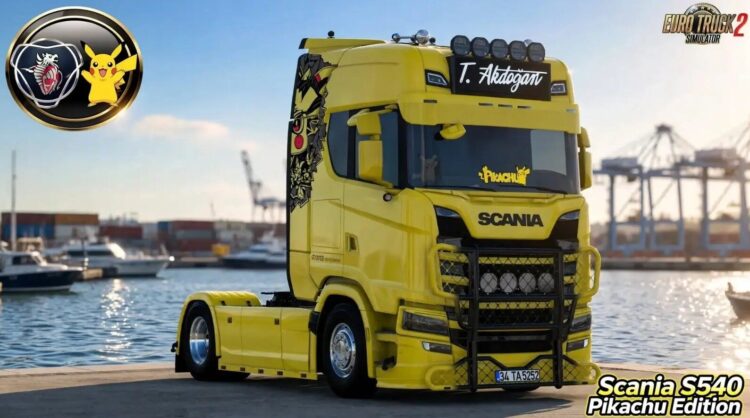 Scania S540 Pikachu Edition v1.60