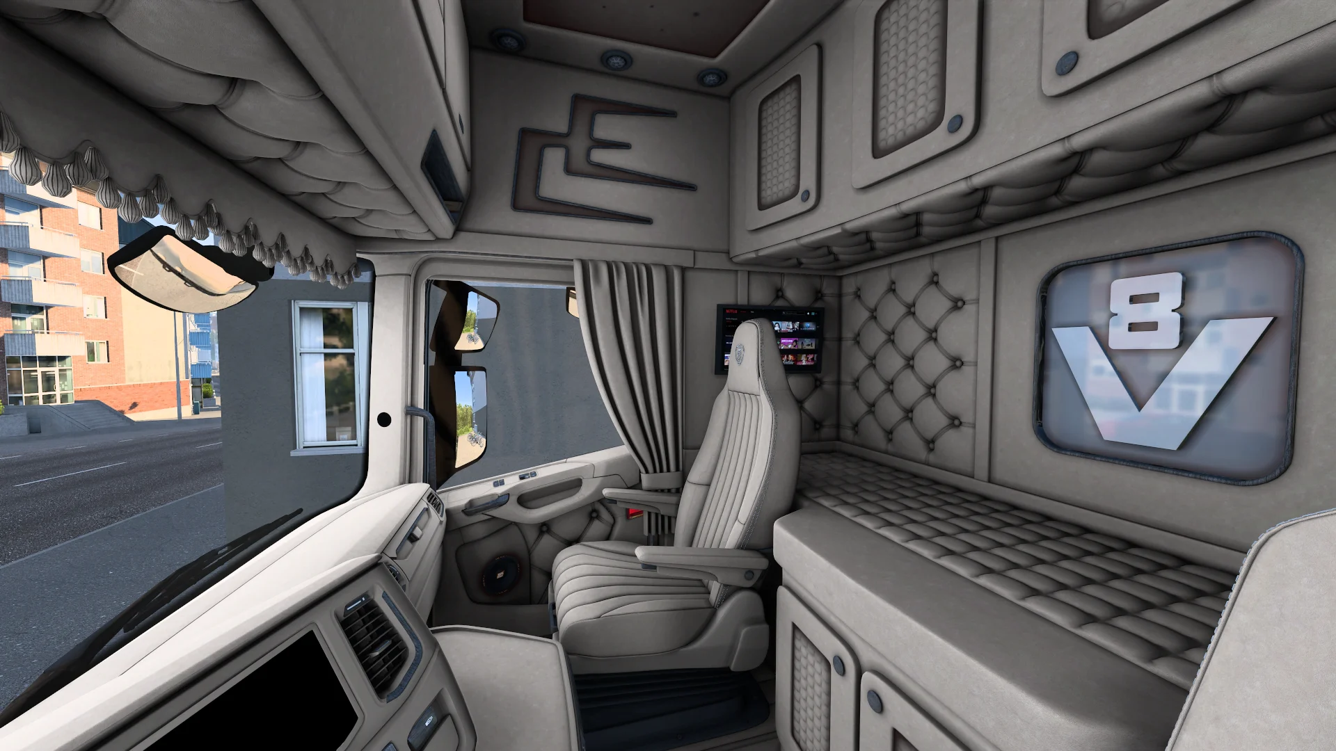 Scania S/R Next Gen V8 Interior