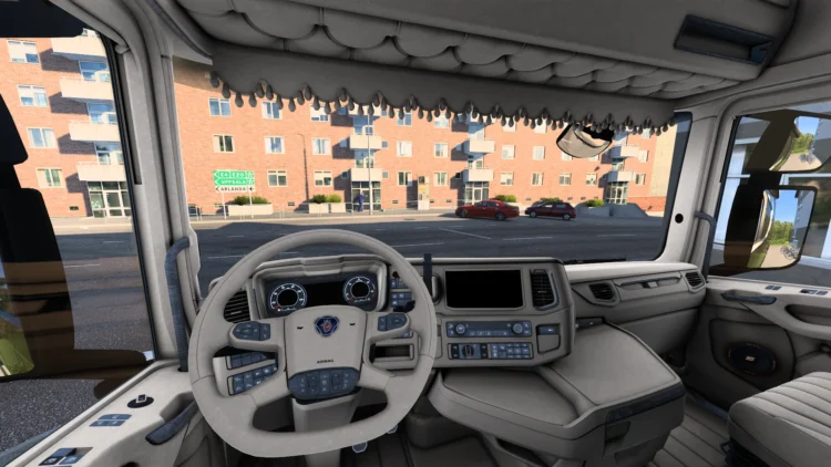 Scania S/R Next Gen V8 Interior