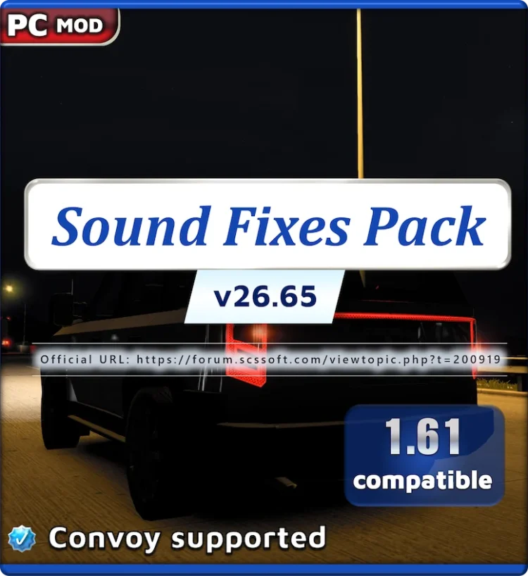 Sound Fixes Pack v26.65
