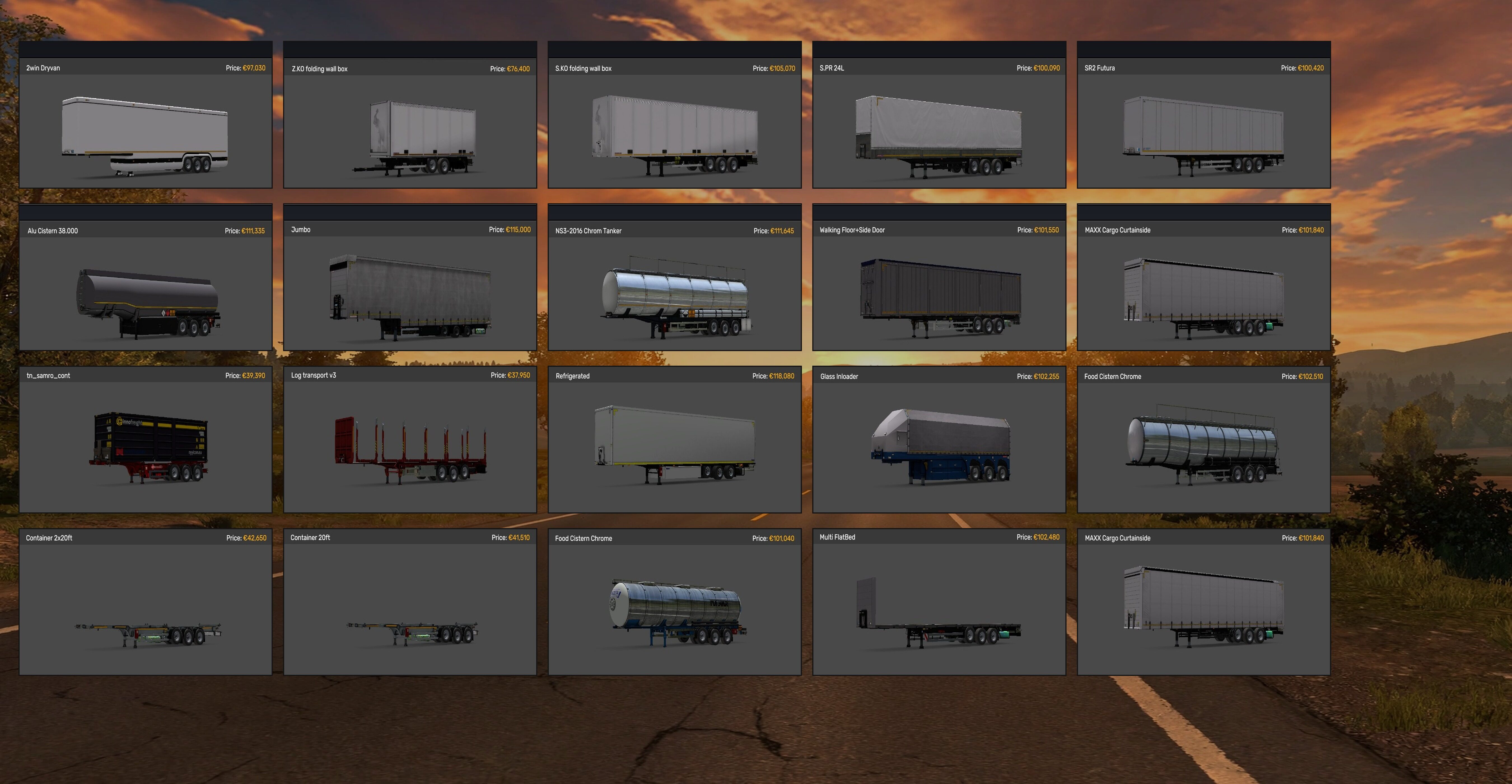 TZ Express Trailers Pack v1.61