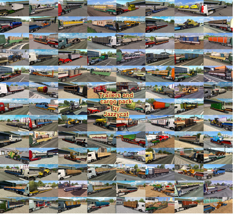 Trailers and Cargo Pack by Jazzycat v11.10.6