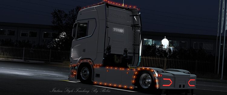 Tuning Mega Mod Italian Scania 2016/2027 SCS