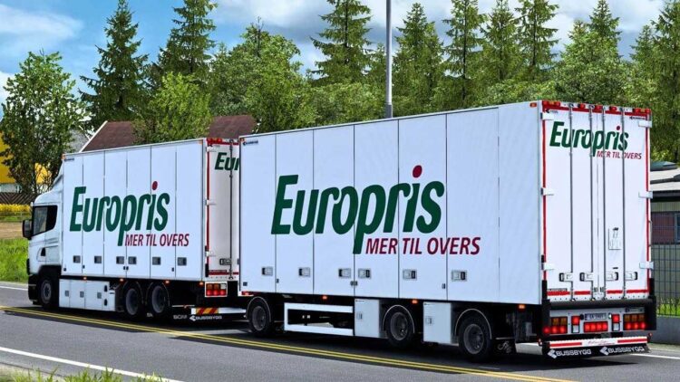 Bussbygg Chassis + Drawbar Trailer v1.6