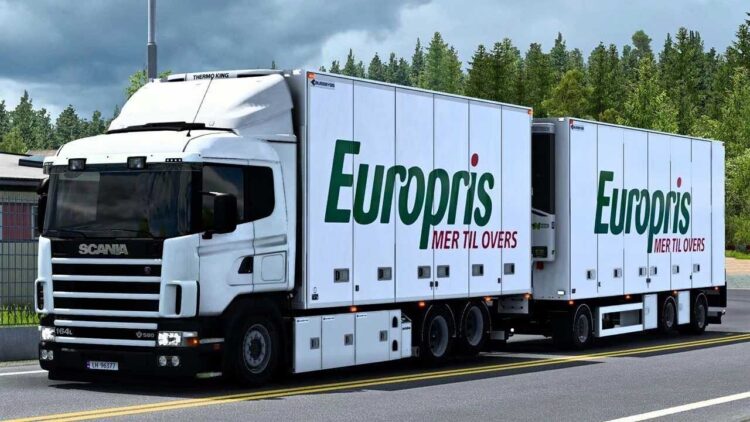 Bussbygg Chassis + Drawbar Trailer v1.6