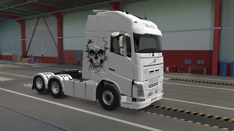 Volvo FH4 Skull Skin