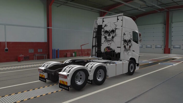 Volvo FH4 Skull Skin