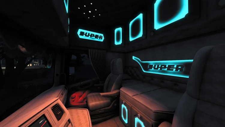Scania S/R Next Gen SUPER Interior