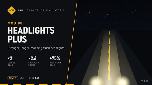 DBM Headlights Plus 1.61