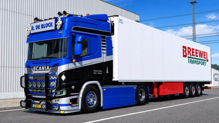 Scania R520 R. De Block
