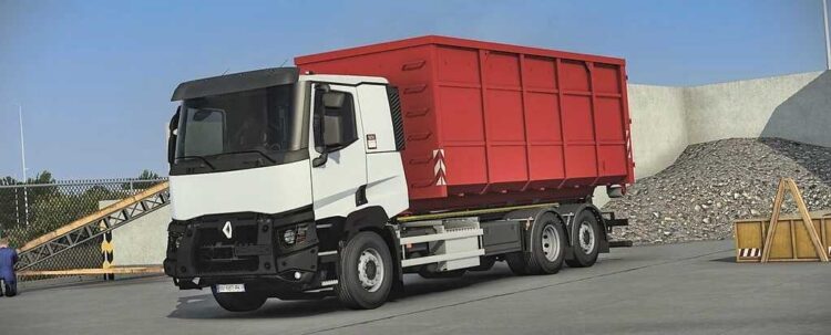 Renault TCK Hooklift + Zaslaw Trailer v2.0