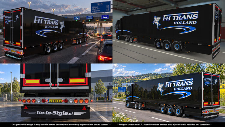 SCHMITZ FH TRANS TRAILER v2.0 ETS2 1.60-1.61.x
