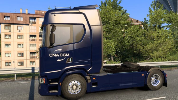 8K CMA CGM SCANIA S BEV BY RODONITCHO MODS 2.0 1.40 1.61 11 10 2026