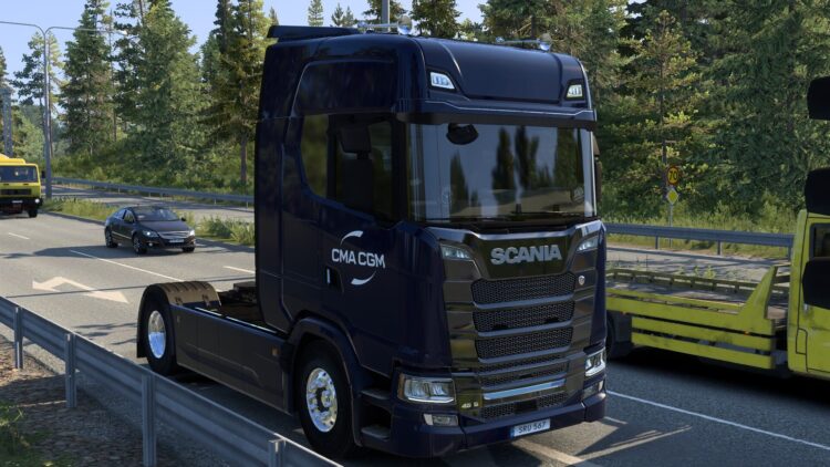 8K CMA CGM SCANIA S BEV BY RODONITCHO MODS 2.0 1.40 1.61 11 10 2026