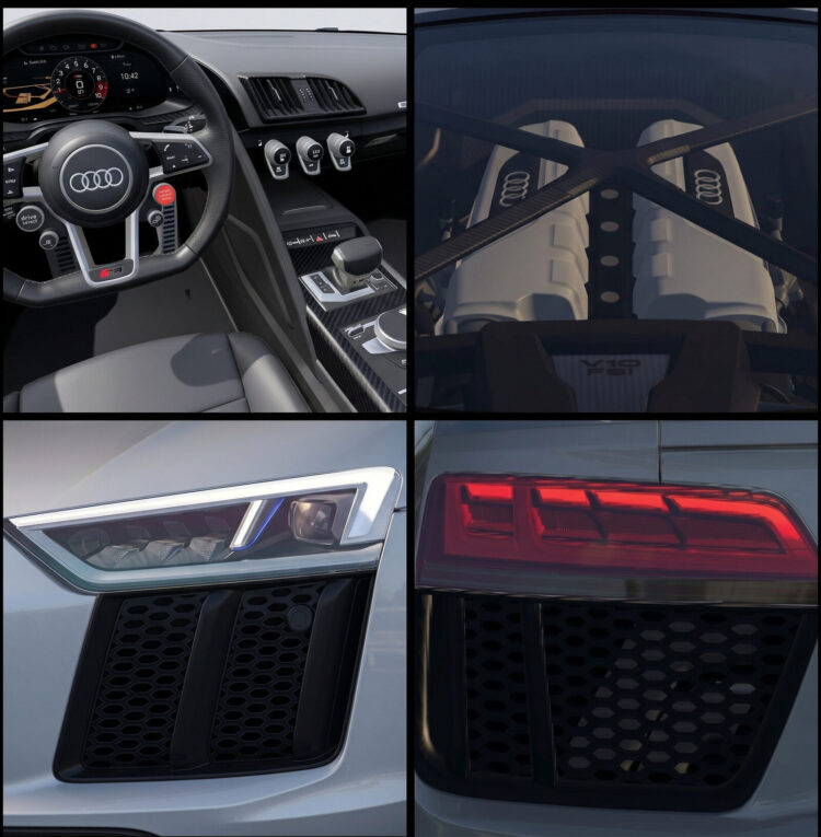 Audi R8 V10 plus (Type 4S) 1.61x v1.1