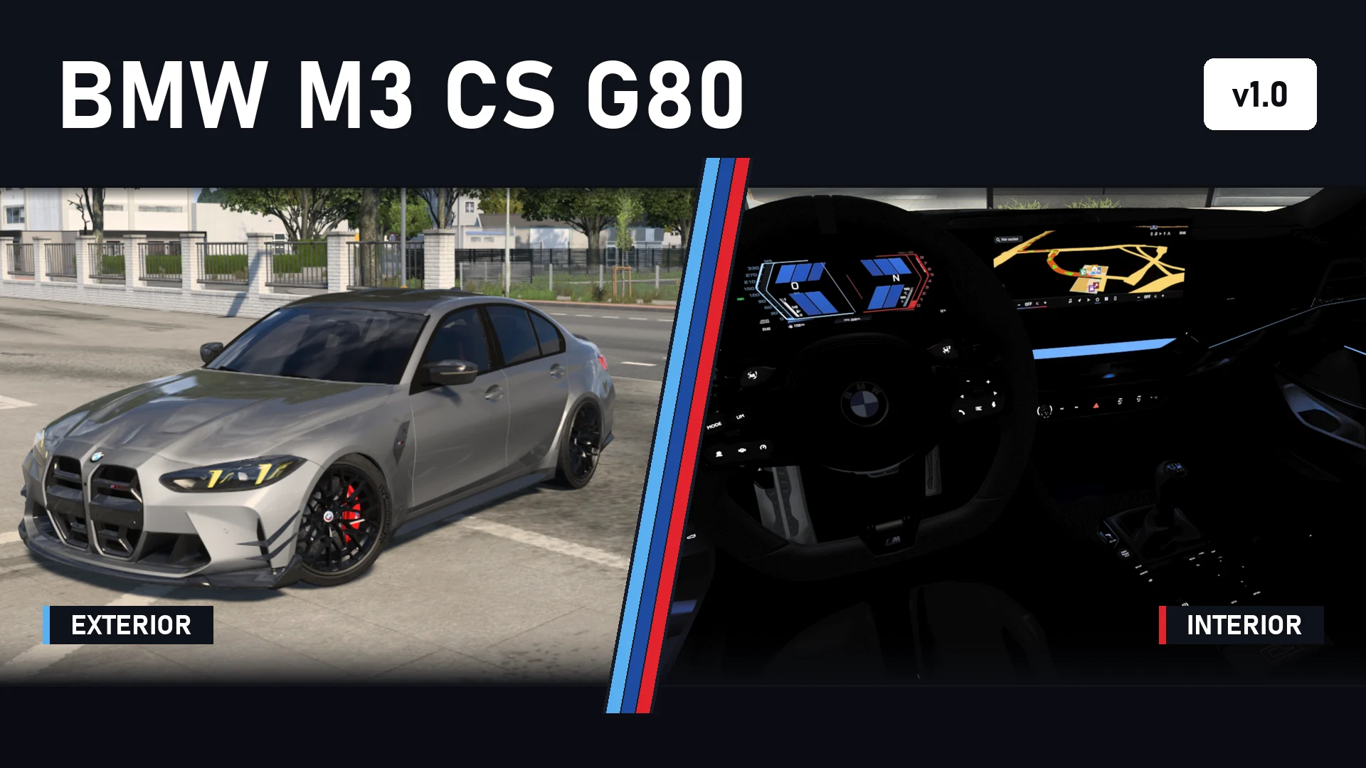 BMW M3 CS (G80) 1.61x v1.0