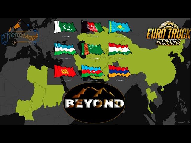Beyond Map Mod ETS2 1.61