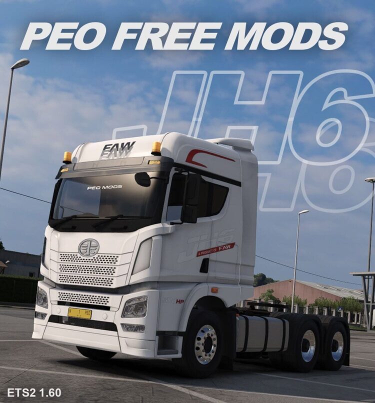 FAW JH6 550hp ETS2 1.61