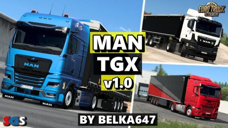 MAN TGX 2020 by Belka647 ETS2 1.61