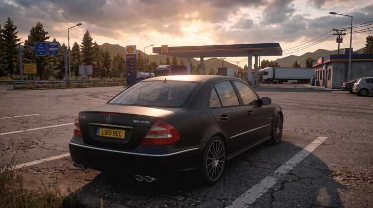 Mercedes Benz E55 AMG W211 1.62x