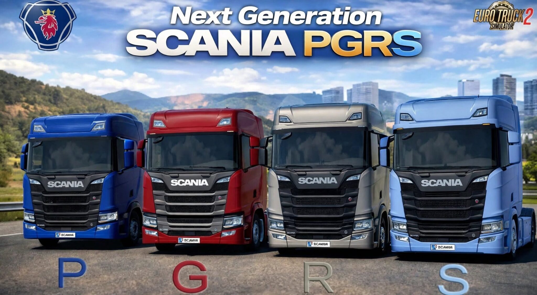 Next Generation Scania PGRS Pack v1.61 | ETS 2 mods
