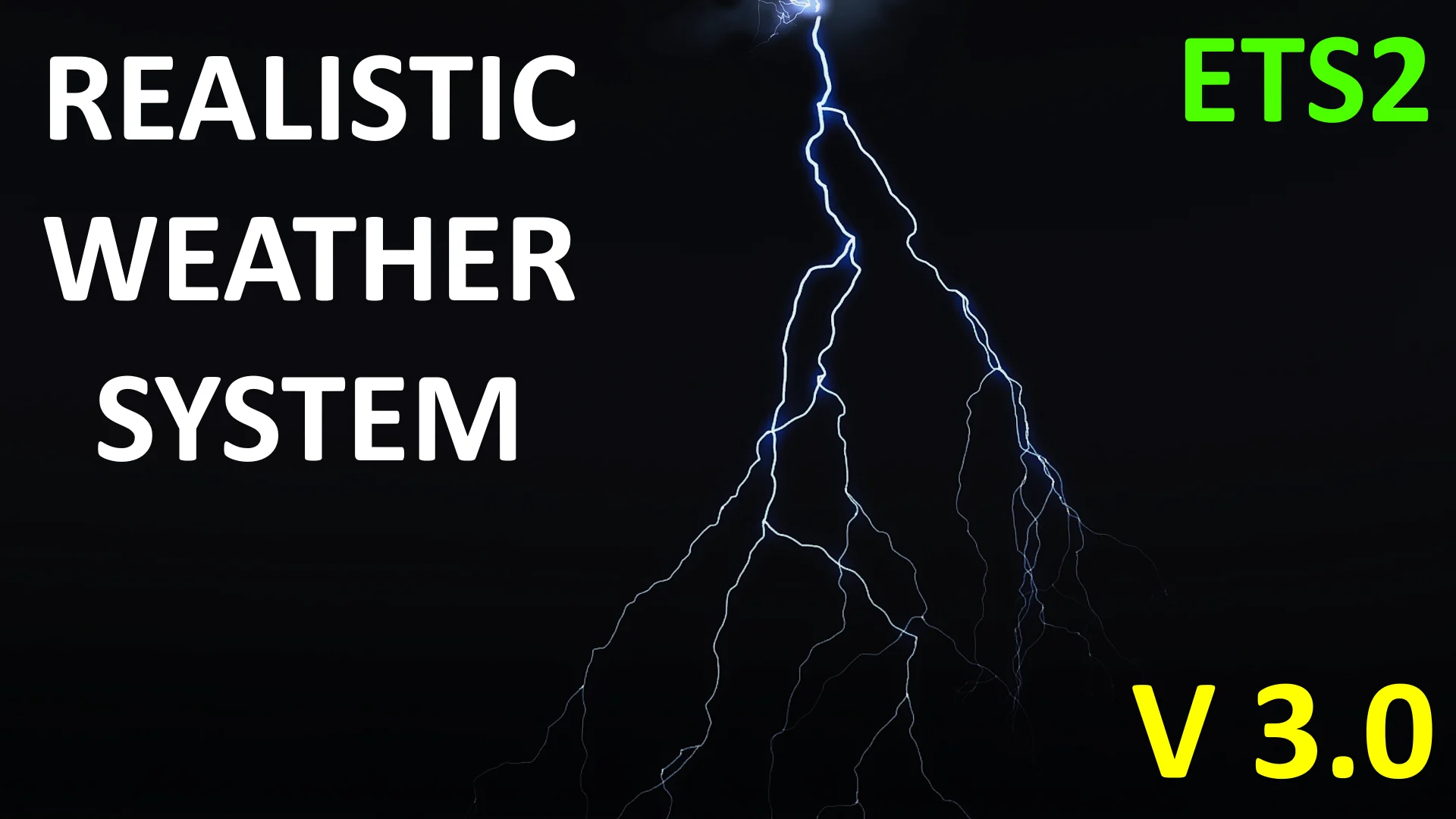 Realistic Weather System V3.0 ETS2 [1.61.1.3][1.57-1.59]