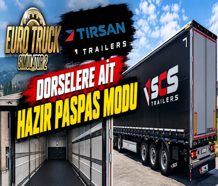 Rear Mudflap Mod for Tırsan Trailers
