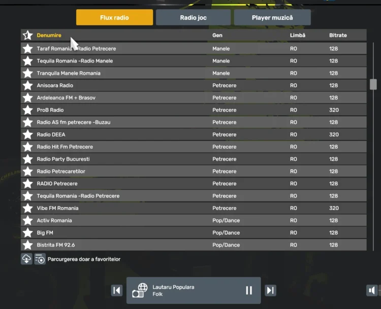 Romanian Radio Stations Pack - 218 Live Streams