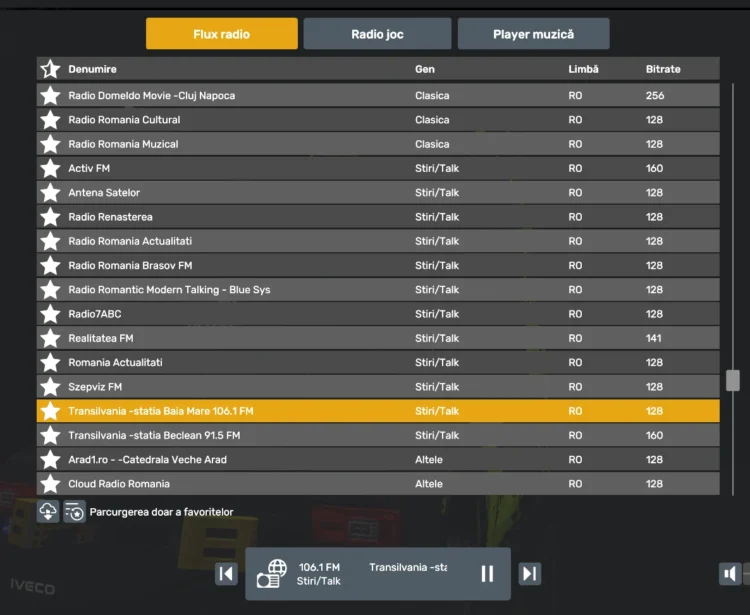 Romanian Radio Stations Pack - 218 Live Streams
