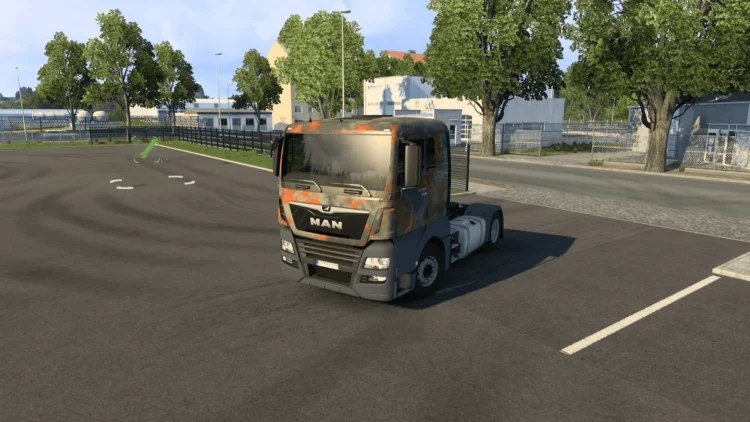 Rust Man Tgx 6 Euro Skin