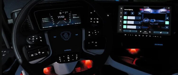 Scania NG Improved Dashboard v5.3