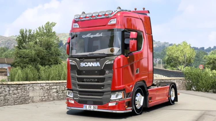Scania S560 Super Red