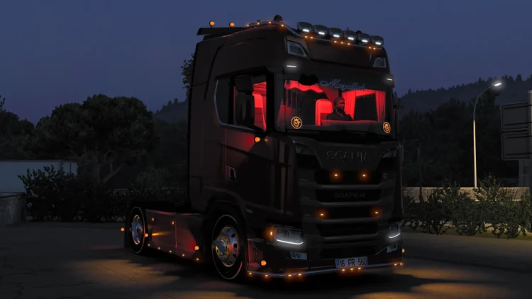 Scania S560 Super Red