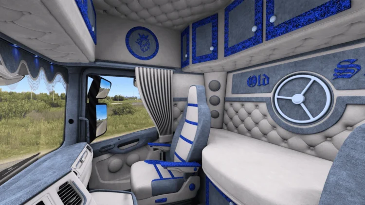 Scania S/R Next Gen Old School Interior