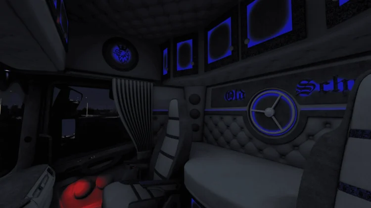 Scania S/R Next Gen Old School Interior