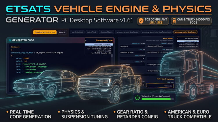 Tool Create Your Car Engine v1.0