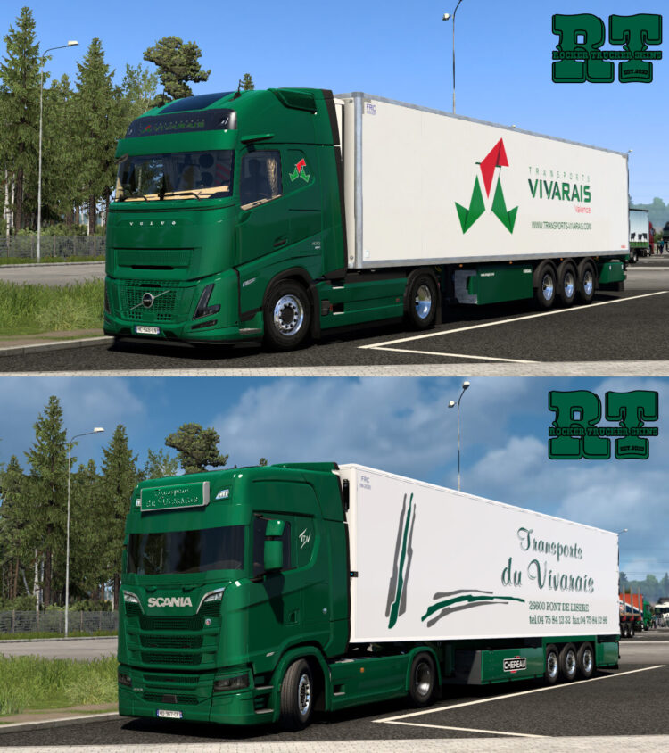 Transports du Vivarais Skin Pack v1.0