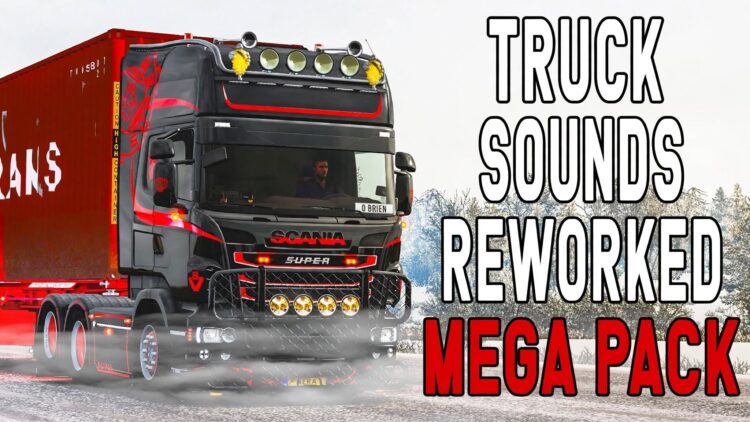 Truck Sounds Reworked Mega Pack ETS2 1.61