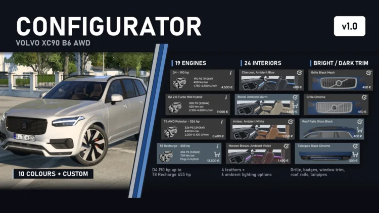 Volvo XC90 B6 AWD 1.61x v1.0