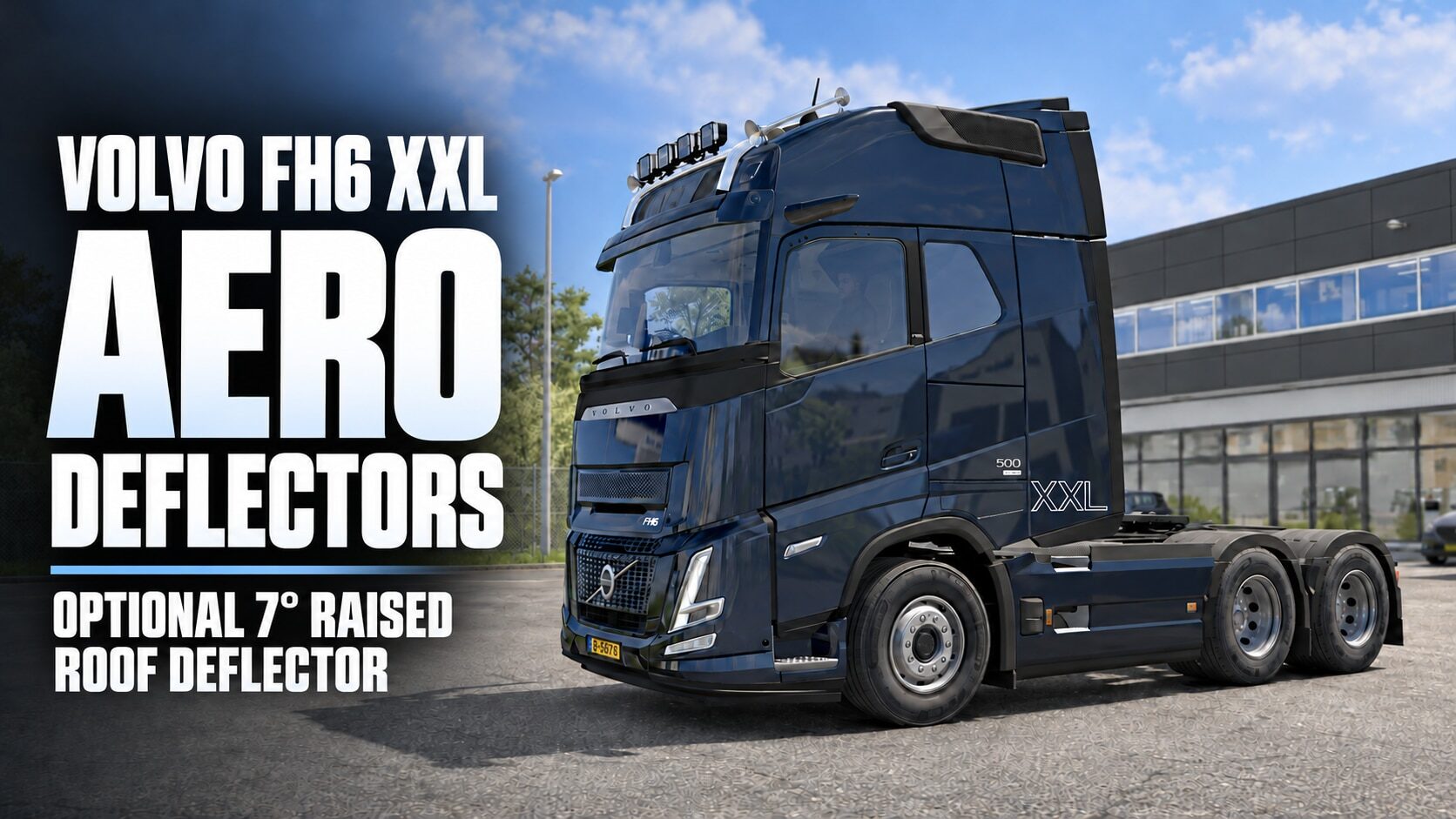 Volvo FH6 XXL Cabin Aero Deflector