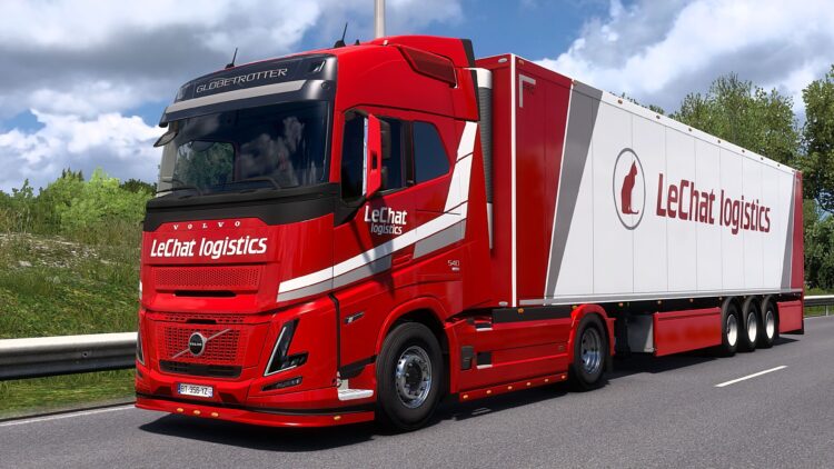 LeChat logistics with changeable colors